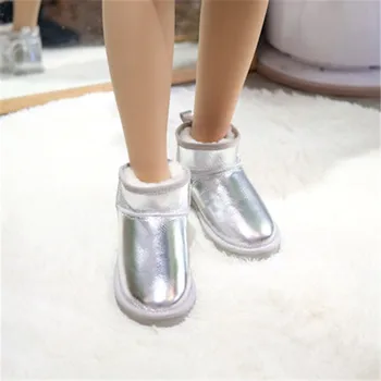 Nauja siunta 2020 žieminiai batai šilti moteriški sniego batai mados batai, avikailio, vilnos sniego batai Zhou Dongyu paties stiliaus